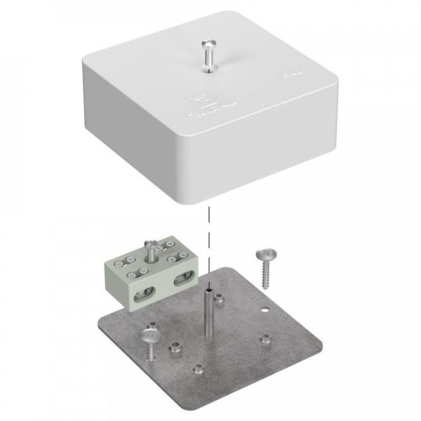 Коробка огнестойкая разветвительная для кабель-канала 40-0450-FR6.0-4-2-Р E15-Е60 RAL9003 75х75х30 (87 шт/кор) Коробка огнестойкая разветвительная для кабель-канала 40-0450-FR6.0-4-2-Р E15-Е60 RAL9003 75х75х30 (87 шт/кор)