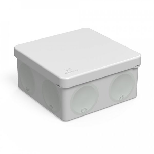 Коробка распределительная 60-0300м для прямого монтажа двухкомпонентная безгалогенная (HF) 100х100х50 (8шт/уп) Коробка распределительная 60-0300м для прямого монтажа двухкомпонентная безгалогенная (HF) 100х100х50 (8шт/уп)