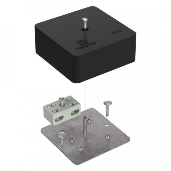 Коробка огнестойкая разветвительная для кабель-канала 40-0450-FR6.0-4-2-Р E15-Е60 RAL9005 75х75х30 (87 шт/кор) Коробка огнестойкая разветвительная для кабель-канала 40-0450-FR6.0-4-2-Р E15-Е60 RAL9005 75х75х30 (87 шт/кор)