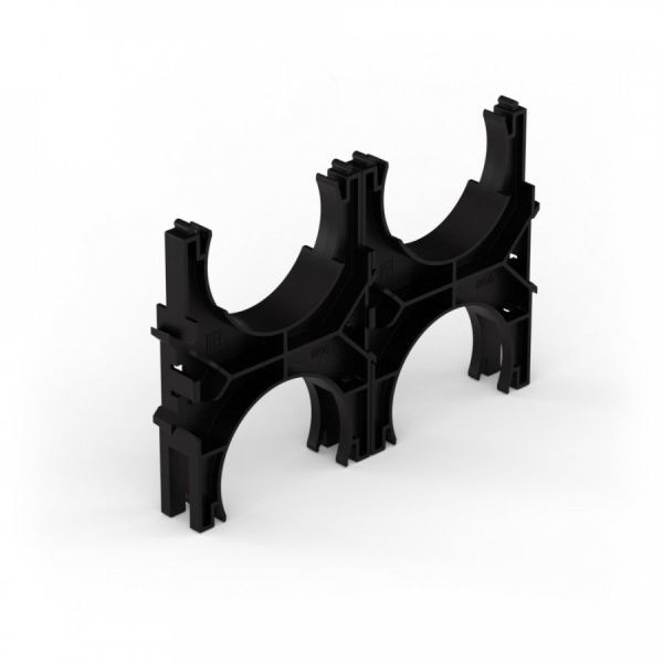 Кластер для двустенных труб d90 мм, двойной, двухсторонний (30 шт/кор) Кластер для двустенных труб d90 мм, двойной, двухсторонний (30 шт/кор)