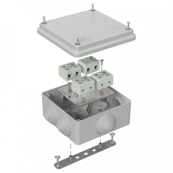 Коробка огнестойкая для о/п 40-0300-FR6.0-8 Е15-Е120 RAL7035 100х100х50 (14 шт/кор) Коробка огнестойкая для о/п 40-0300-FR6.0-8 Е15-Е120 RAL7035 100х100х50 (14 шт/кор)