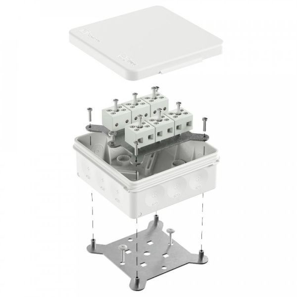 Коробка огнестойкая для о/п двухкомпонентная 60-0303-FR6.0-12 Е15-Е120 RAL9003 100х100х40 (16 шт/кор) Коробка огнестойкая для о/п двухкомпонентная 60-0303-FR6.0-12 Е15-Е120 RAL9003 100х100х40 (16 шт/кор)