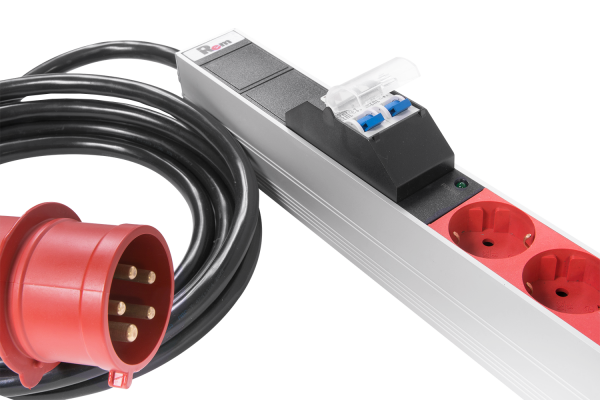Верт блок розеток Rem-2MC, монит, измер, 3×16A, 30S, 2100мм, шнур 3м IEC309 Верт блок розеток Rem-2MC, монит, измер, 3×16A, 30S, 2100мм, шнур 3м IEC309
