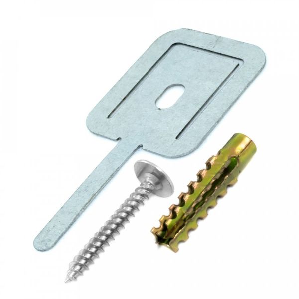 Комплекты для крепления ОКЛ с использованием самореза, дюбеля и хомута FR ПР-40 (100 шт) Комплекты для крепления ОКЛ с использованием самореза, дюбеля и хомута FR ПР-40 (100 шт)