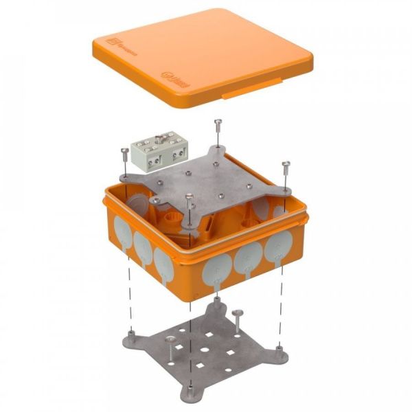 Коробка огнестойкая разветвительная для о/п двухкомпонентная 60-0303-FR6.0-4-2-Р Е15-Е60 RAL2003 100х100х40 (16 шт/кор) Коробка огнестойкая разветвительная для о/п двухкомпонентная 60-0303-FR6.0-4-2-Р Е15-Е60 RAL2003 100х100х40 (16 шт/кор)