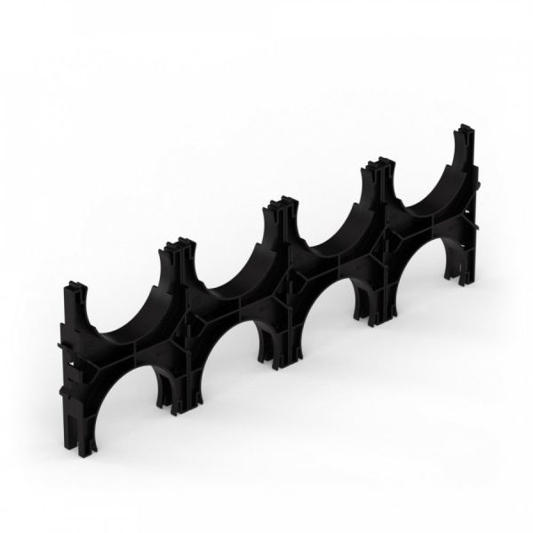 Кластер для двустенных труб d110 мм, четверной, двухсторонний (55 шт/кор) Кластер для двустенных труб d110 мм, четверной, двухсторонний (55 шт/кор)