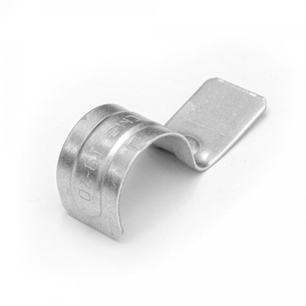 Скоба металлическая однолапковая СМО d19-20 мм для монтажного пистолета (без отверстий) (100шт/1200шт уп/кор) Скоба металлическая однолапковая СМО d19-20 мм для монтажного пистолета (без отверстий) (100шт/1200шт уп/кор)