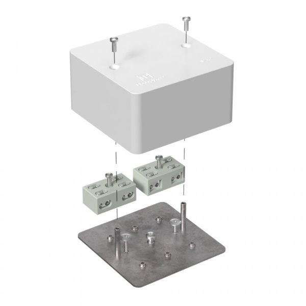 Коробка огнестойкая разветвительная для кабель-канала 40-0460-FR6.0-4-4-Р Е15-Е60 RAL9003 85х85х45 (44 шт/кор) Коробка огнестойкая разветвительная для кабель-канала 40-0460-FR6.0-4-4-Р Е15-Е60 RAL9003 85х85х45 (44 шт/кор)