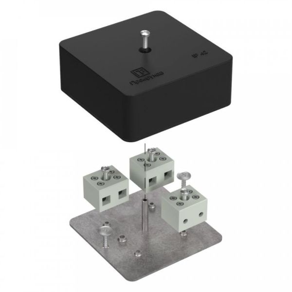 Коробка огнестойкая для кабель-канала 40-0450-FR6.0-6 Е15-Е120 RAL9005 75х75х30 (87 шт/кор) Коробка огнестойкая для кабель-канала 40-0450-FR6.0-6 Е15-Е120 RAL9005 75х75х30 (87 шт/кор)