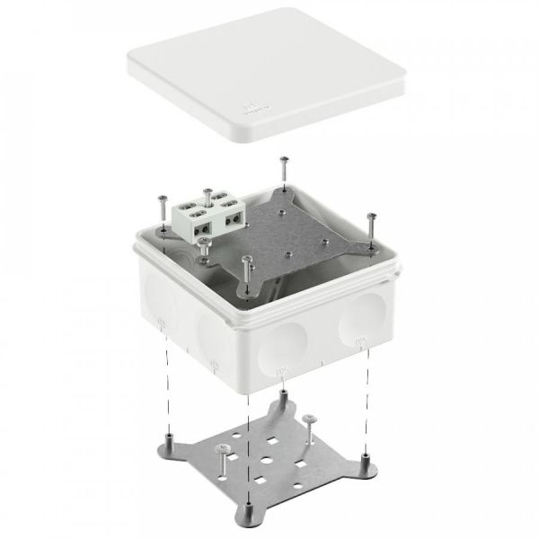 Коробка огнестойкая разветвительная для о/п двухкомпонентная 60-0300-FR6.0-4-2-Р Е15-Е60 RAL9003 100х100х50 (14 шт/уп) Коробка огнестойкая разветвительная для о/п двухкомпонентная 60-0300-FR6.0-4-2-Р Е15-Е60 RAL9003 100х100х50 (14 шт/уп)