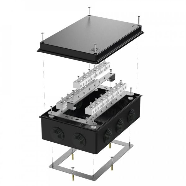 Коробка огнестойкая для о/п 40-0330-FR10.0-40 Е15-Е120 RAL9005 260х175х90 (7 шт/кор) Коробка огнестойкая для о/п 40-0330-FR10.0-40 Е15-Е120 RAL9005 260х175х90 (7 шт/кор)
