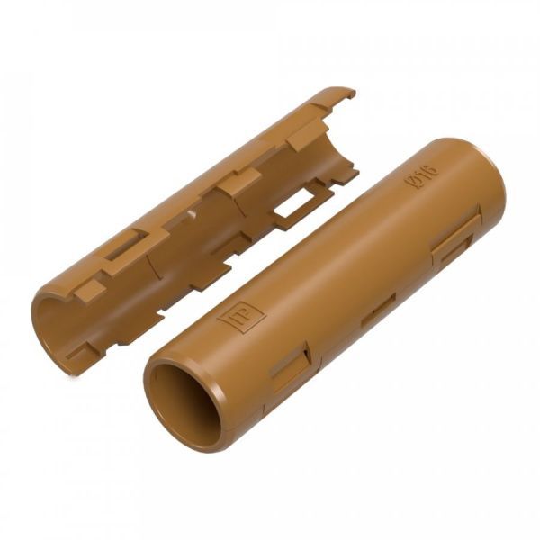 Муфта разборная d16 мм бук (100шт/1200шт уп/кор) Муфта разборная d16 мм бук (100шт/1200шт уп/кор)