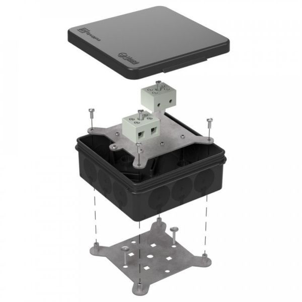 Коробка огнестойкая для о/п двухкомпонентная 60-0303-FR10.0-4 Е15-Е120 RAL9005 100х100х40 (16 шт/кор) Коробка огнестойкая для о/п двухкомпонентная 60-0303-FR10.0-4 Е15-Е120 RAL9005 100х100х40 (16 шт/кор)