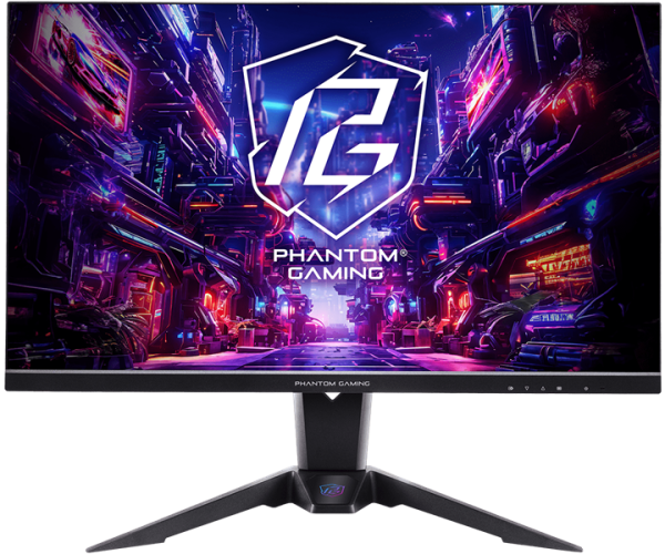 ASROCK 27" PG27QFT2A 2560X1440 1 ms MPRT 400 cd 180 Hz VESA DisplayHDR400 DP HDMI*2 Swivel HAS Black ASROCK 27" PG27QFT2A 2560X1440 1 ms MPRT 400 cd 180 Hz VESA DisplayHDR400 DP HDMI*2 Swivel HAS Black