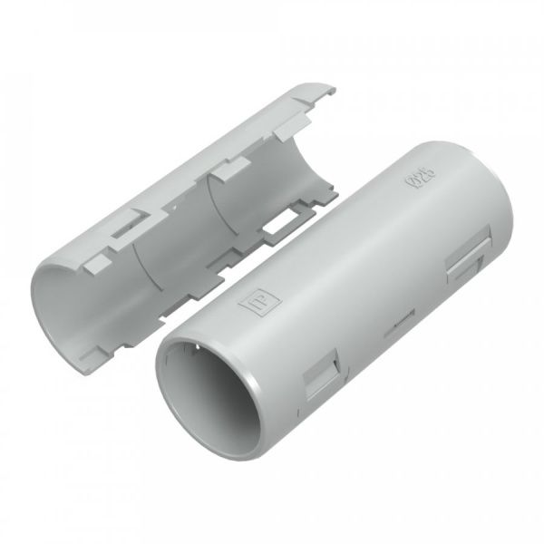 Муфта разборная d25 мм атмосферостойкая серая (40шт/640шт уп/кор) Муфта разборная d25 мм атмосферостойкая серая (40шт/640шт уп/кор)