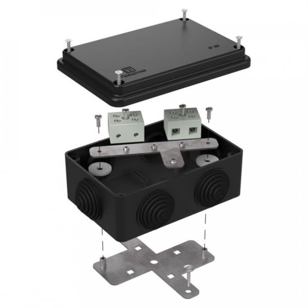 Коробка огнестойкая для о/п 40-0340-FR10.0-4 Е15-Е120 RAL9005 120х80х50 (20 шт/кор) Коробка огнестойкая для о/п 40-0340-FR10.0-4 Е15-Е120 RAL9005 120х80х50 (20 шт/кор)