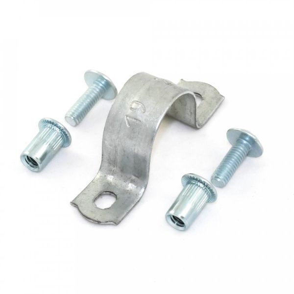 Комплекты для крепления ОКЛ с использованием винта, заклепки и скобы СМД d19-20 мм (100 шт) Комплекты для крепления ОКЛ с использованием винта, заклепки и скобы СМД d19-20 мм (100 шт)