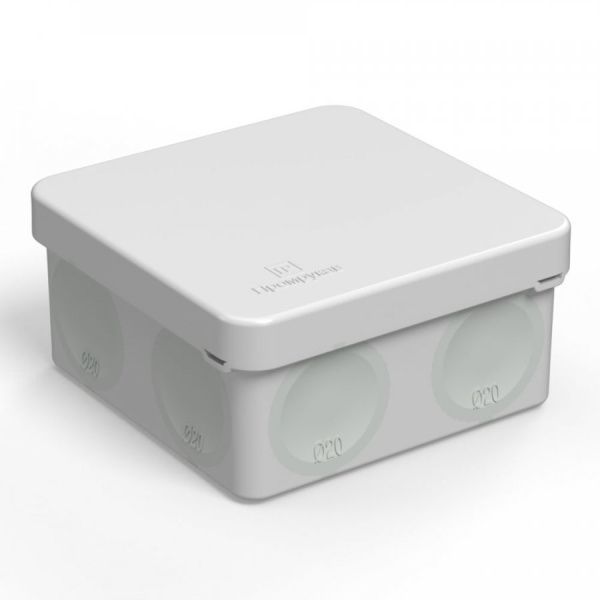 Коробка распределительная 60-0210 для прямого монтажа двухкомпонентная безгалогенная (HF) 80х80х40 (132шт/кор) Коробка распределительная 60-0210 для прямого монтажа двухкомпонентная безгалогенная (HF) 80х80х40 (132шт/кор)