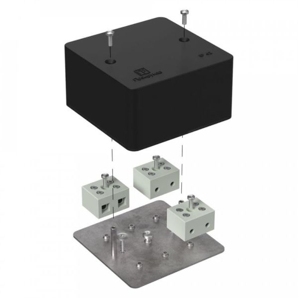 Коробка огнестойкая для кабель-канала 40-0460-FR10.0-6 Е15-Е120 RAL9005 85х85х45 (44 шт/кор) Коробка огнестойкая для кабель-канала 40-0460-FR10.0-6 Е15-Е120 RAL9005 85х85х45 (44 шт/кор)