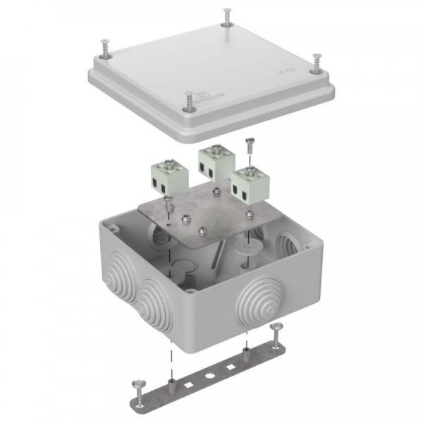 Коробка огнестойкая для о/п 40-0300-FR1.5-6 Е15-Е120 RAL7035 100х100х50 (14 шт/кор) Коробка огнестойкая для о/п 40-0300-FR1.5-6 Е15-Е120 RAL7035 100х100х50 (14 шт/кор)
