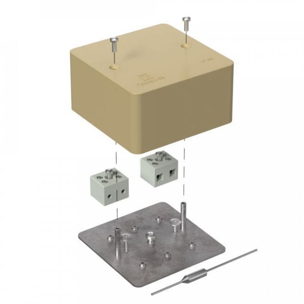 Коробка огнестойкая для кабель-канала 40-0460-FR6.0-4-П Е15-Е120 с термопредохранителем RAL1001 85х85х45 (44 шт/кор) Коробка огнестойкая для кабель-канала 40-0460-FR6.0-4-П Е15-Е120 с термопредохранителем RAL1001 85х85х45 (44 шт/кор)