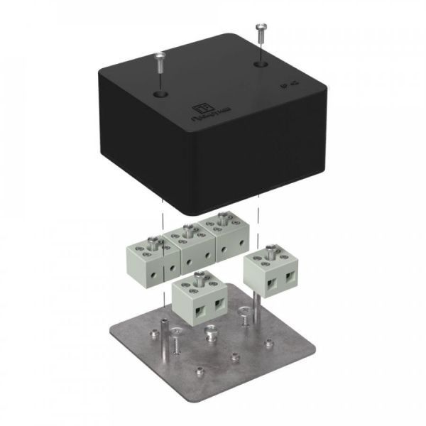 Коробка огнестойкая для кабель-канала 40-0460-FR6.0-10 Е15-Е120 RAL9005 85х85х45 (44 шт/кор) Коробка огнестойкая для кабель-канала 40-0460-FR6.0-10 Е15-Е120 RAL9005 85х85х45 (44 шт/кор)