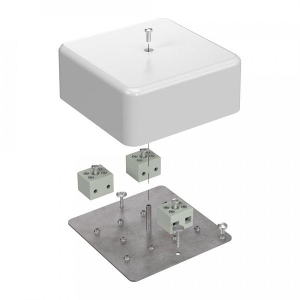 Коробка огнестойкая для кабель-канала 40-0470-FR6.0-6 Е15-Е120 RAL9003 103х103х45 (22 шт/кор) Коробка огнестойкая для кабель-канала 40-0470-FR6.0-6 Е15-Е120 RAL9003 103х103х45 (22 шт/кор)