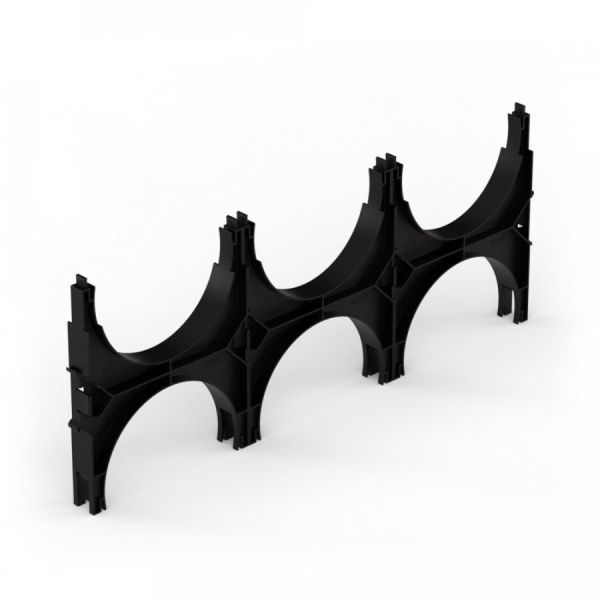 Кластер для двустенных труб d200 мм, тройной, двухсторонний (20 шт/кор) Кластер для двустенных труб d200 мм, тройной, двухсторонний (20 шт/кор)