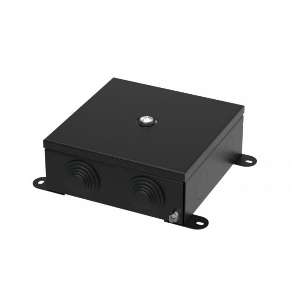 Коробка металлическая черная 150х150х60 (6 шт/кор) Коробка металлическая черная 150х150х60 (6 шт/кор)