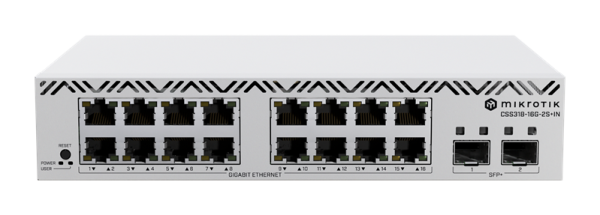 MikroTik Cloud Smart Switch CSS318-16G-2S+IN MikroTik Cloud Smart Switch CSS318-16G-2S+IN