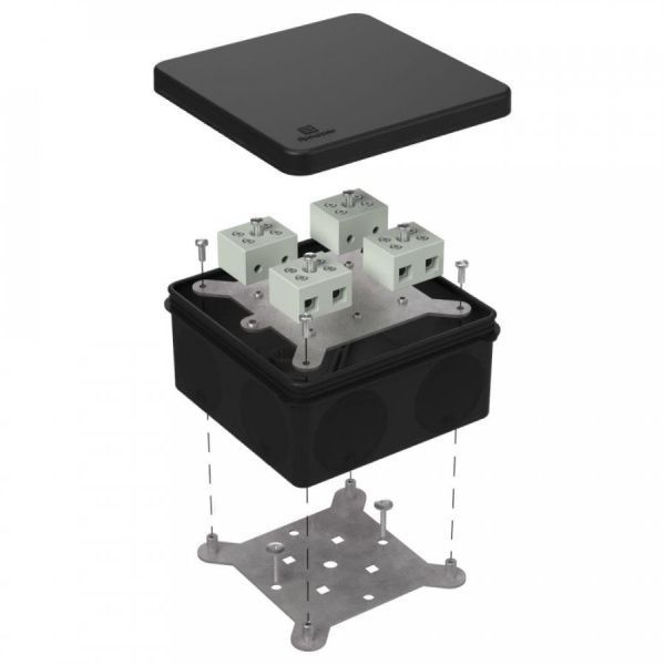 Коробка огнестойкая для о/п двухкомпонентная 60-0300-FR10.0-8 Е15-Е120 RAL9005 100х100х50 (14 шт/кор) Коробка огнестойкая для о/п двухкомпонентная 60-0300-FR10.0-8 Е15-Е120 RAL9005 100х100х50 (14 шт/кор)