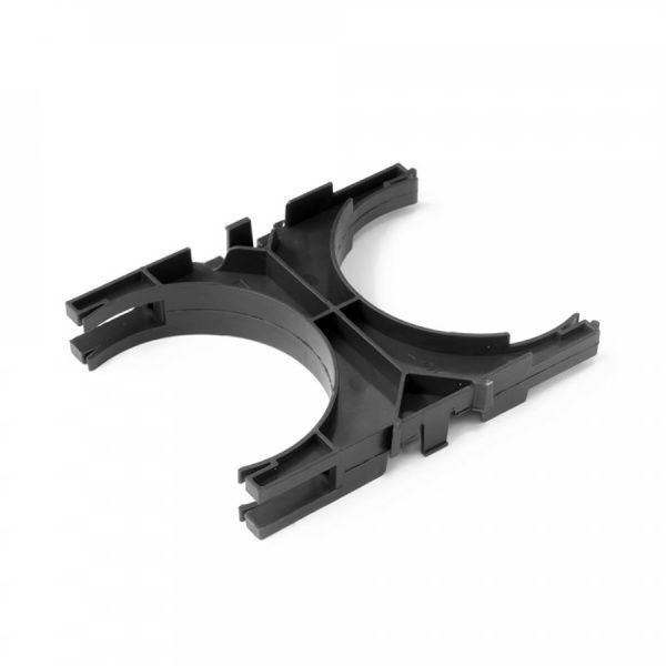 Кластер для двустенных труб d125 мм наборный, двухсторонний (1шт/уп) Кластер для двустенных труб d125 мм наборный, двухсторонний (1шт/уп)