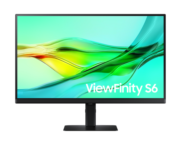 Samsung 27" ViewFinity S6 S60UD S27D604UAI IPS 16:9 2560x1440x100Hz 5ms 350cd 1000:1 1,07B 178/178 DP (IN); DP (OUT); HDMI; USB-C (90 Вт); USB3.0x3; RJ45; HAS Pivot Tilt Swiv VESA Black Samsung 27" ViewFinity S6 S60UD S27D604UAI IPS 16:9 2560x1440x100Hz 5ms 350cd 1000:1 1,07B 178/178 DP (IN); DP (OUT); HDMI; USB-C (90 Вт); USB3.0x3; RJ45; HAS Pivot Tilt Swiv VESA Black