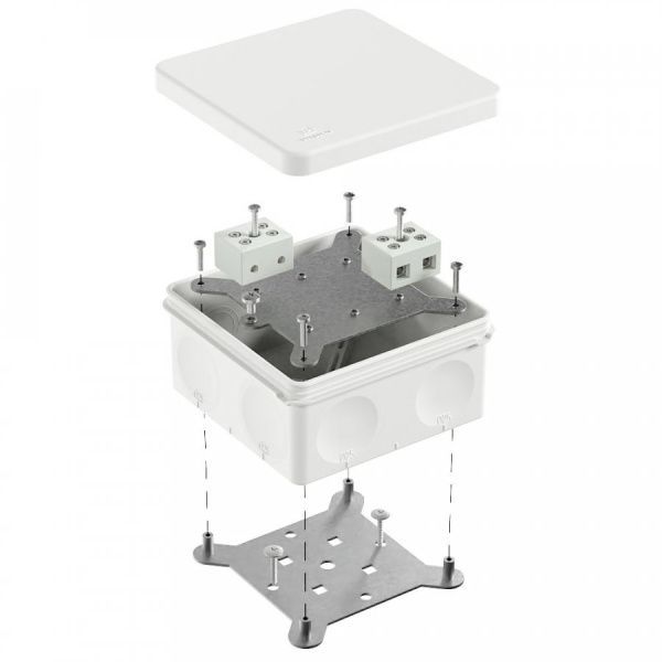 Коробка огнестойкая для о/п двухкомпонентная 60-0300-FR10.0-4 Е15-Е120 RAL9003 100х100х50 (14 шт/уп) Коробка огнестойкая для о/п двухкомпонентная 60-0300-FR10.0-4 Е15-Е120 RAL9003 100х100х50 (14 шт/уп)