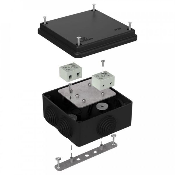 Коробка огнестойкая для о/п 40-0300-FR6.0-4 Е15-Е120 RAL9005 100х100х50 (14 шт/кор) Коробка огнестойкая для о/п 40-0300-FR6.0-4 Е15-Е120 RAL9005 100х100х50 (14 шт/кор)