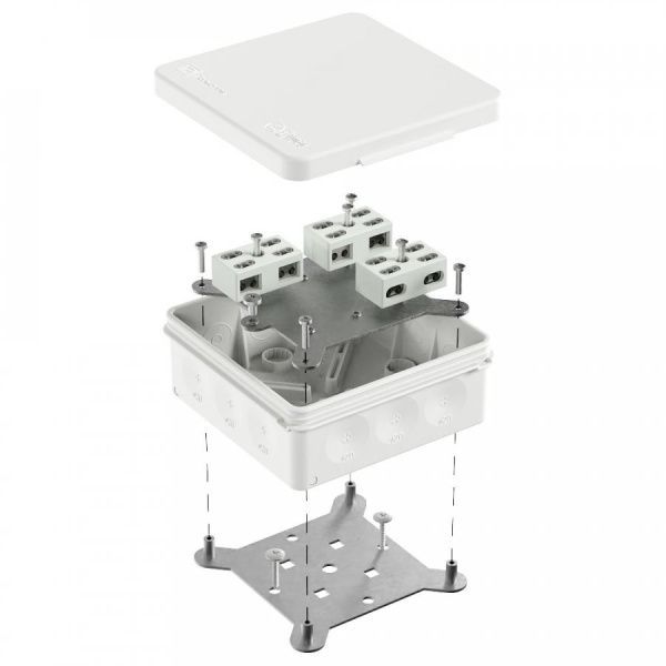 Коробка огнестойкая разветвительная для о/п двухкомпонентная 60-0303-FR6.0-4-6-Р Е15-Е60 RAL9003 100х100х40 (16 шт/кор) Коробка огнестойкая разветвительная для о/п двухкомпонентная 60-0303-FR6.0-4-6-Р Е15-Е60 RAL9003 100х100х40 (16 шт/кор)