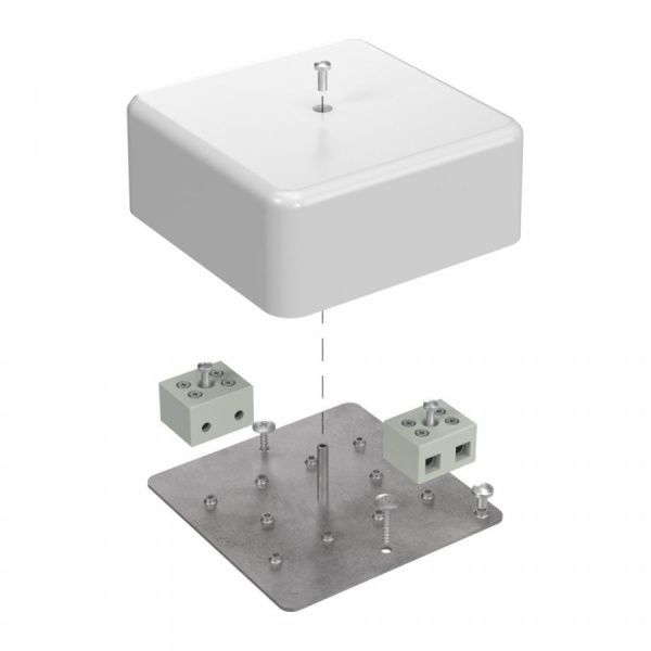 Коробка огнестойкая для кабель-канала 40-0470-FR10.0-4 Е15-Е120 RAL9003 103х103х45 (22 шт/кор) Коробка огнестойкая для кабель-канала 40-0470-FR10.0-4 Е15-Е120 RAL9003 103х103х45 (22 шт/кор)