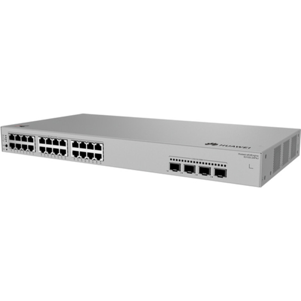 HUAWEI eKit S310S-24P4J (L2+, 24*10/100/1000BASE-T ports (400 W PoE+), 4*2.5GE SFP ports, built-in AC power) HUAWEI eKit S310S-24P4J (L2+, 24*10/100/1000BASE-T ports (400 W PoE+), 4*2.5GE SFP ports, built-in AC power)