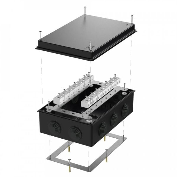 Коробка огнестойкая для о/п 40-0330-FR10.0-28 Е15-Е120 RAL9005 260х175х90 (7 шт/кор) Коробка огнестойкая для о/п 40-0330-FR10.0-28 Е15-Е120 RAL9005 260х175х90 (7 шт/кор)