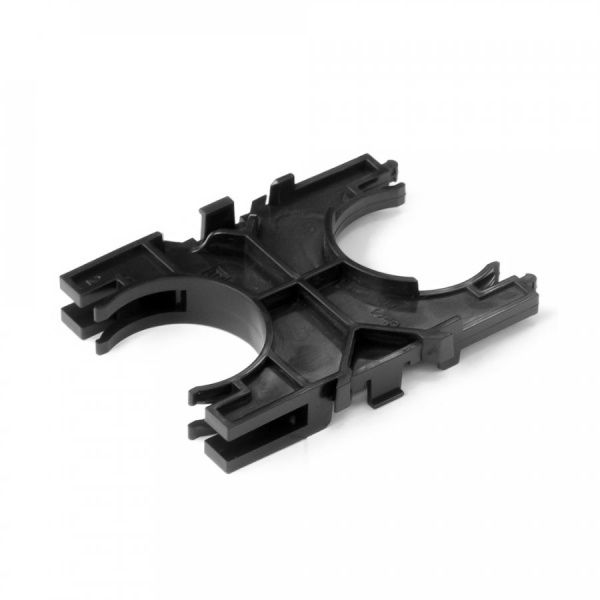 Кластер для двустенных труб d40 мм наборный, двухсторонний (1шт/уп) Кластер для двустенных труб d40 мм наборный, двухсторонний (1шт/уп)