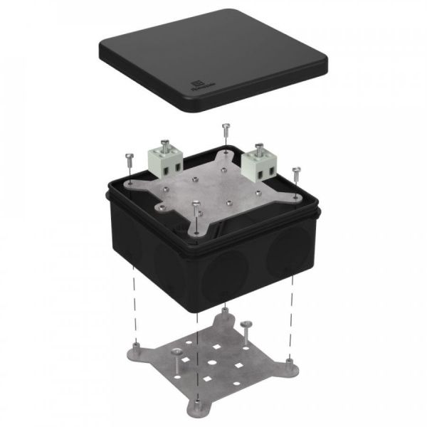 Коробка огнестойкая для о/п двухкомпонентная 60-0300-FR2.5-4 Е15-Е120 RAL9005 100х100х50 (14 шт/кор) Коробка огнестойкая для о/п двухкомпонентная 60-0300-FR2.5-4 Е15-Е120 RAL9005 100х100х50 (14 шт/кор)