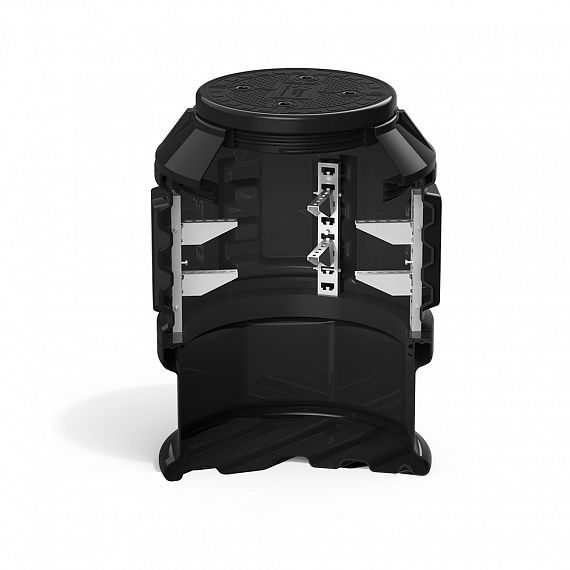 Пластиковый колодец КН 780/1100 (H=1100 мм, Dкр=560 мм) с подготовкой к установке кабельных стоек Пластиковый колодец КН 780/1100 (H=1100 мм, Dкр=560 мм) с подготовкой к установке кабельных стоек