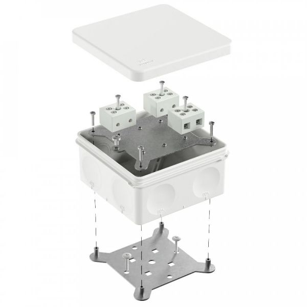 Коробка огнестойкая для о/п двухкомпонентная 60-0300-FR10.0-6 Е15-Е120 RAL9003 100х100х50 (14 шт/уп) Коробка огнестойкая для о/п двухкомпонентная 60-0300-FR10.0-6 Е15-Е120 RAL9003 100х100х50 (14 шт/уп)