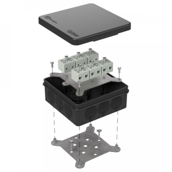 Коробка огнестойкая для о/п двухкомпонентная 60-0303-FR6.0-12 Е15-Е120 RAL9005 100х100х40 (16 шт/кор) Коробка огнестойкая для о/п двухкомпонентная 60-0303-FR6.0-12 Е15-Е120 RAL9005 100х100х40 (16 шт/кор)