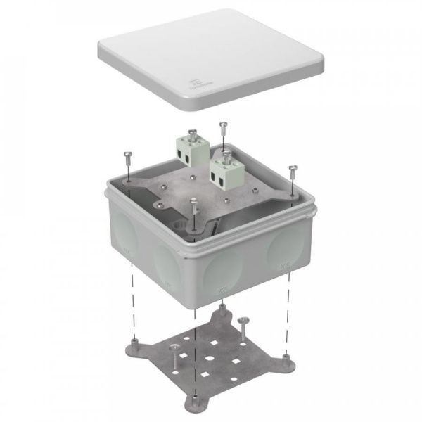 Коробка огнестойкая для о/п двухкомпонентная 60-0300-FR2.5-4 Е15-Е120 RAL7035 100х100х50 (14 шт/кор) Коробка огнестойкая для о/п двухкомпонентная 60-0300-FR2.5-4 Е15-Е120 RAL7035 100х100х50 (14 шт/кор)