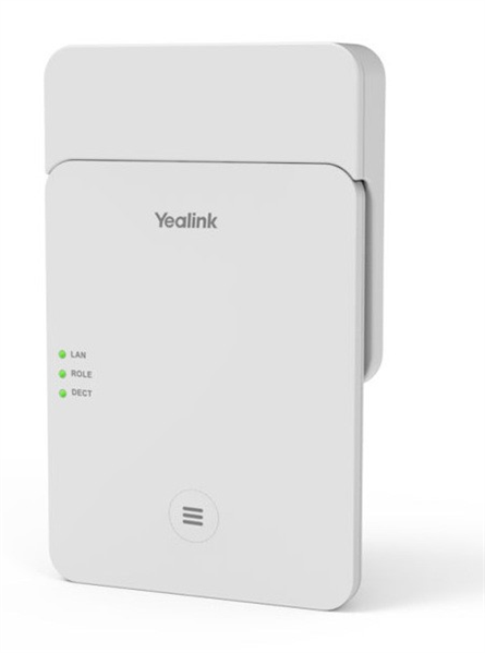 YEALINK W75 mini MC (база W75B+контроллер W75DM), мини микросота DECT, до 3 баз, до 20 устр, до 40 выз, PoE, шт YEALINK W75 mini MC (база W75B+контроллер W75DM), мини микросота DECT, до 3 баз, до 20 устр, до 40 выз, PoE, шт