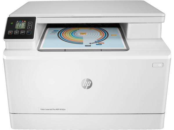HP Color LaserJet Pro MFP M182n (p/c/s ,A4, 16ppm, 256Mb, USB, Fast Ethernet10/100 Base-TX,1 tray 150, cartridge 800&700 cmy in box, Repl. T6B70A) (7KW54A#B19) HP Color LaserJet Pro MFP M182n (p/c/s ,A4, 16ppm, 256Mb, USB, Fast Ethernet10/100 Base-TX,1 tray 150, cartridge 800&700 cmy in box, Repl. T6B70A) (7KW54A#B19)