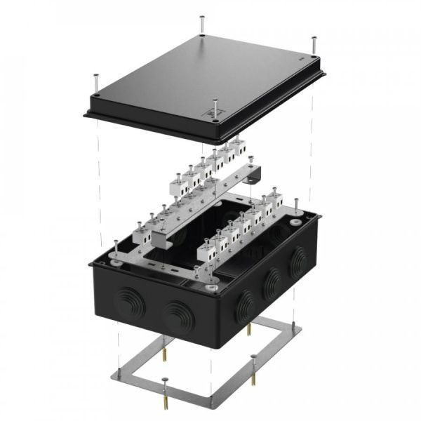 Коробка огнестойкая для о/п 40-0330-FR2.5-40 Е15-Е120 RAL9005 260х175х90 (7 шт/кор) Коробка огнестойкая для о/п 40-0330-FR2.5-40 Е15-Е120 RAL9005 260х175х90 (7 шт/кор)
