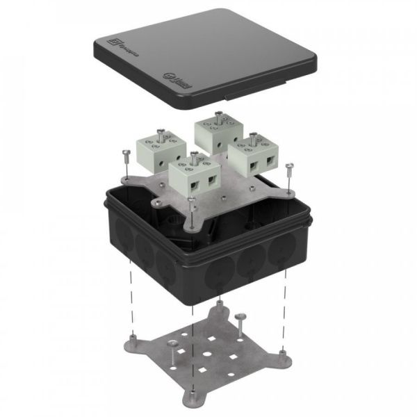 Коробка огнестойкая для о/п двухкомпонентная 60-0303-FR10.0-8 Е15-Е120 RAL9005 100х100х40 (16 шт/кор) Коробка огнестойкая для о/п двухкомпонентная 60-0303-FR10.0-8 Е15-Е120 RAL9005 100х100х40 (16 шт/кор)