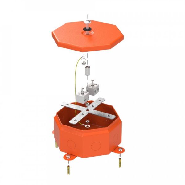 Коробка металлическая огнестойкая Октагон 70-0101-FR6.0-4 Е15-Е120 RAL2004 130х130х63 (9 шт/кор) Коробка металлическая огнестойкая Октагон 70-0101-FR6.0-4 Е15-Е120 RAL2004 130х130х63 (9 шт/кор)